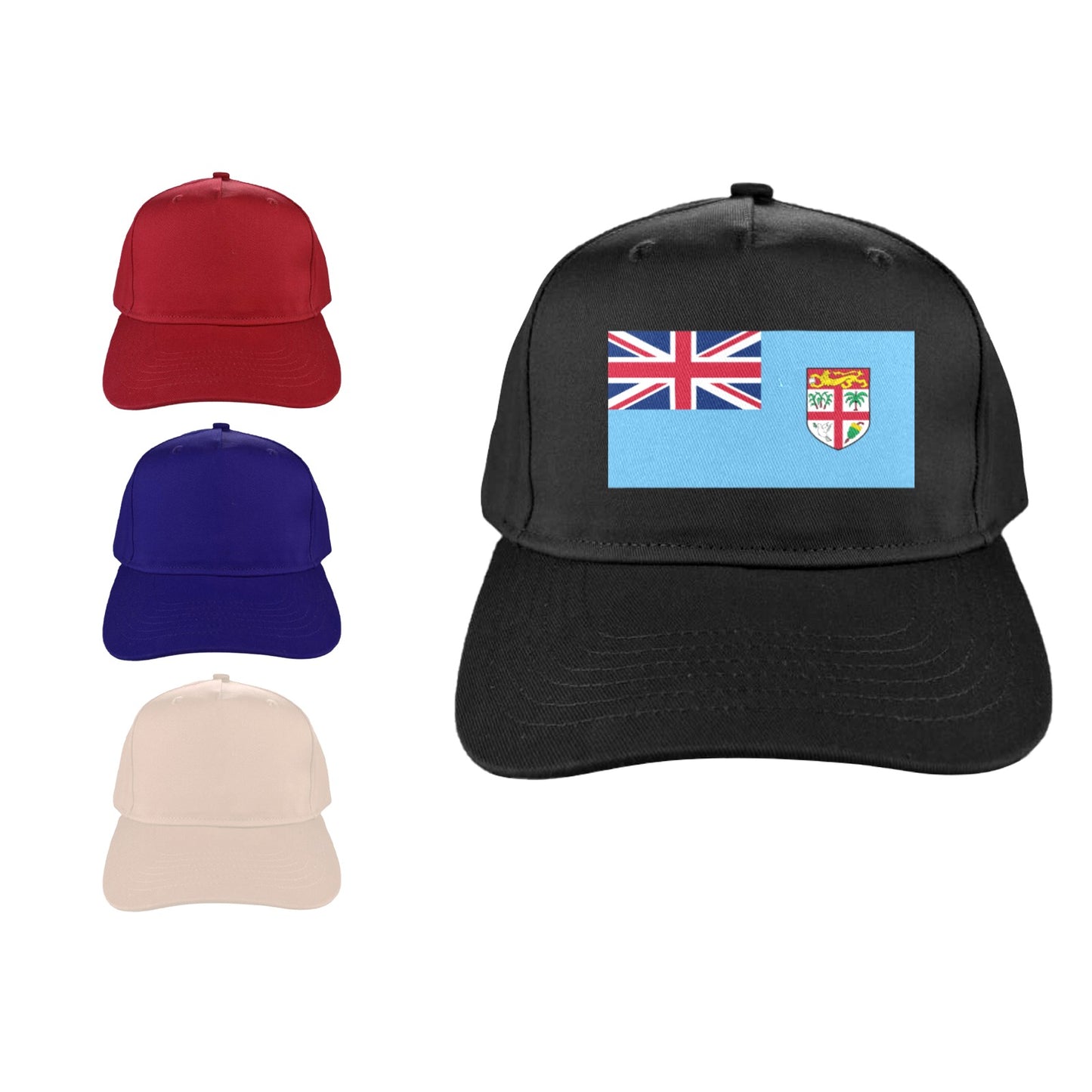 Fiji Flag Baseball Cap (Made in USA)