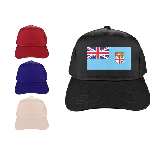 Fiji Flag Baseball Cap (Made in USA)