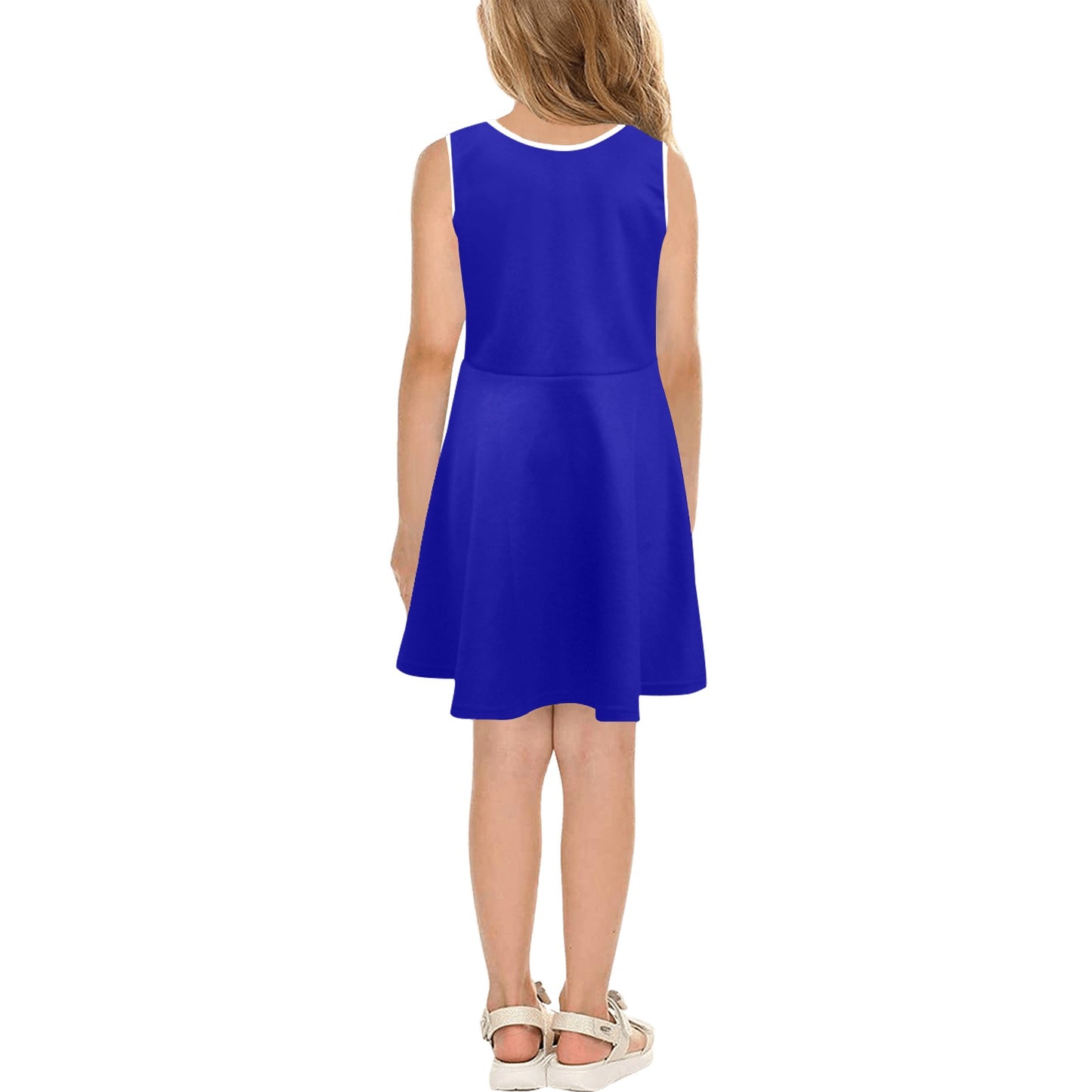 Australia Flag Inspired Girls' Sleeveless Sundress | Ships from USA