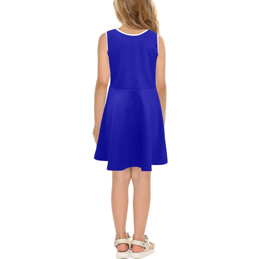 Australia Flag Inspired Girls' Sleeveless Sundress | Ships from USA