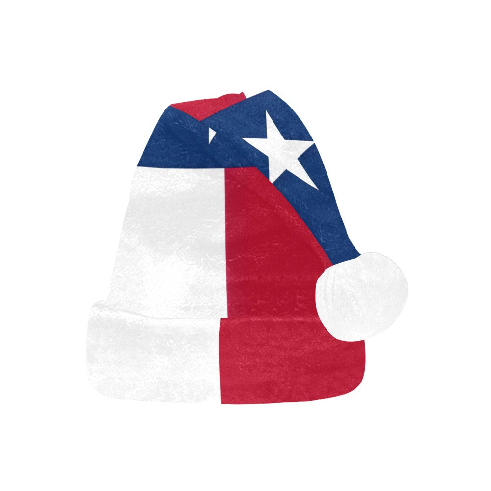 Texas Flag Christmas Santa Hat