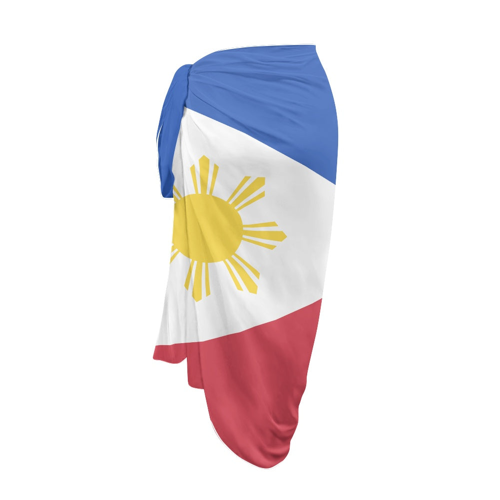 Philippines Flag Inspired Bikini Cover-Up