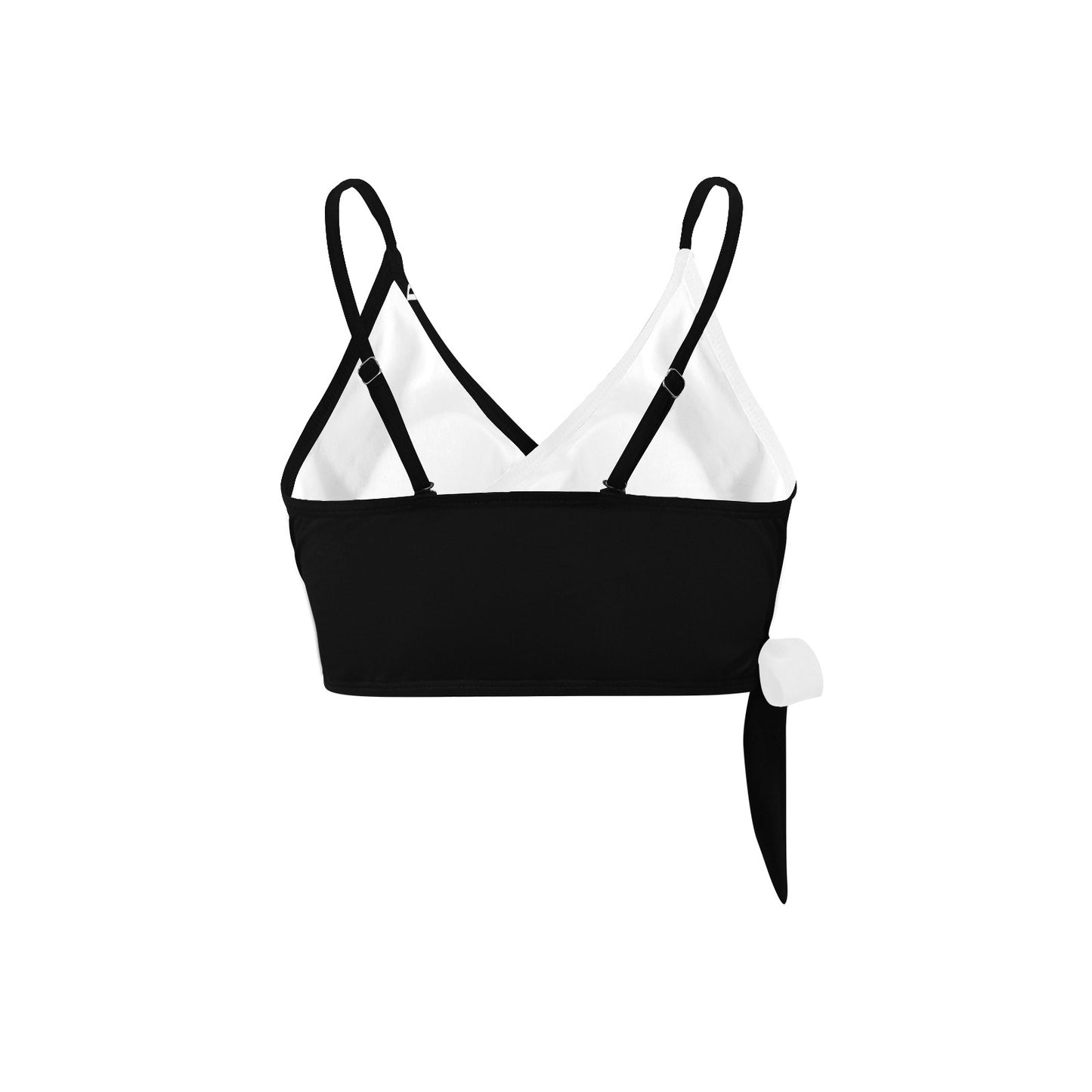 POW/MIA Flag Inspired Knot Side Bikini Top