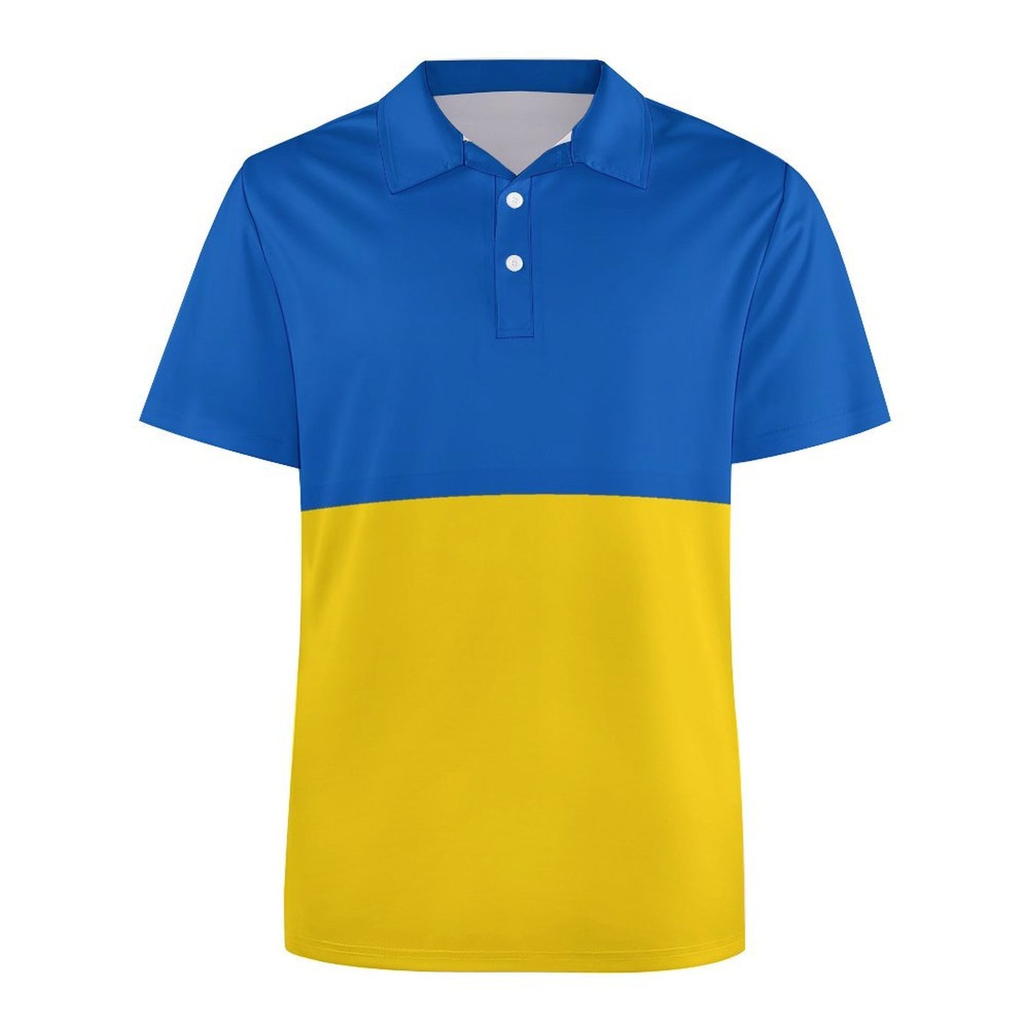 Ukraine Flag Inspired Women's Straight Fit Polo Shirt