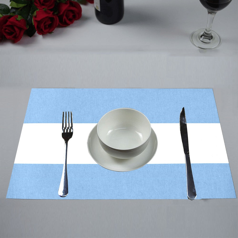 Argentina Flag Placemats 12" x 18" (Set of 6)