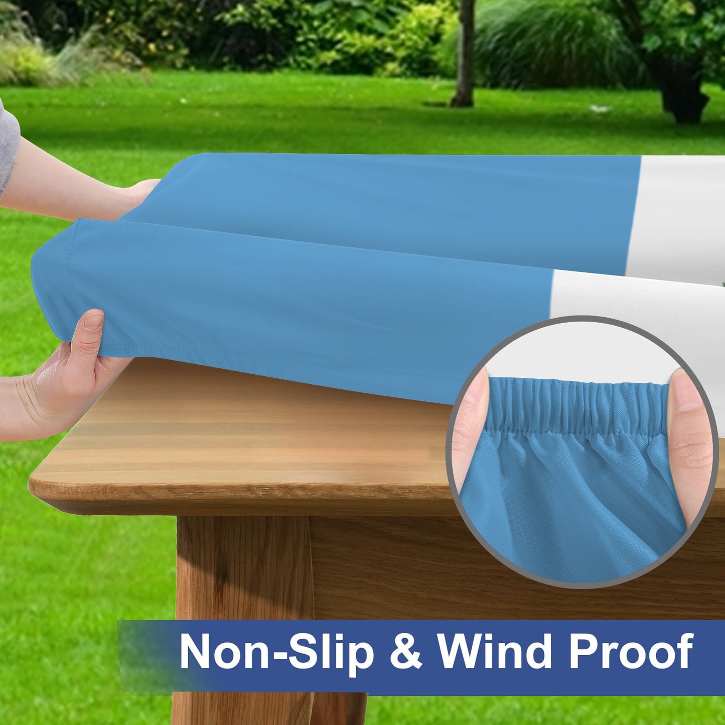 Guatamala Flag Picnic Table Cover (72" x 30") (Made in the USA)