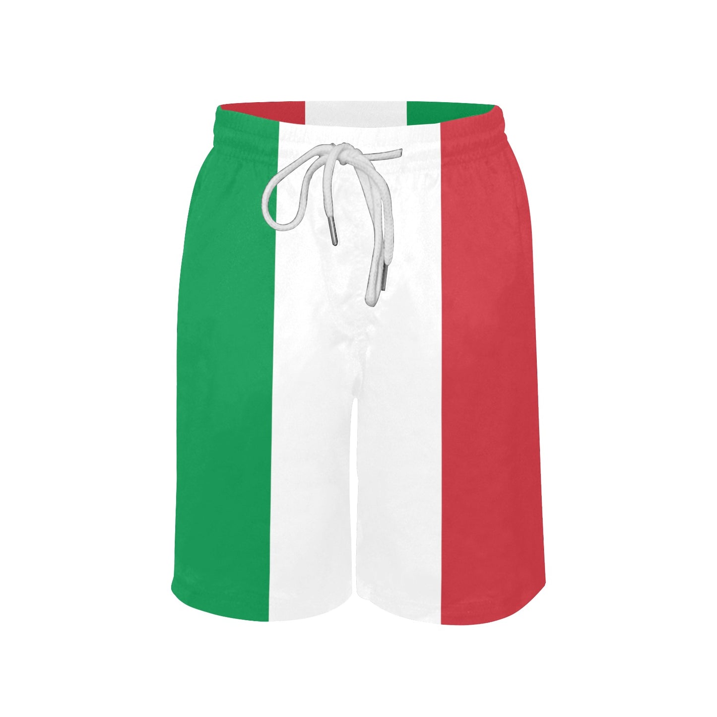 Italy Flag Inspired Boys Beach Shorts