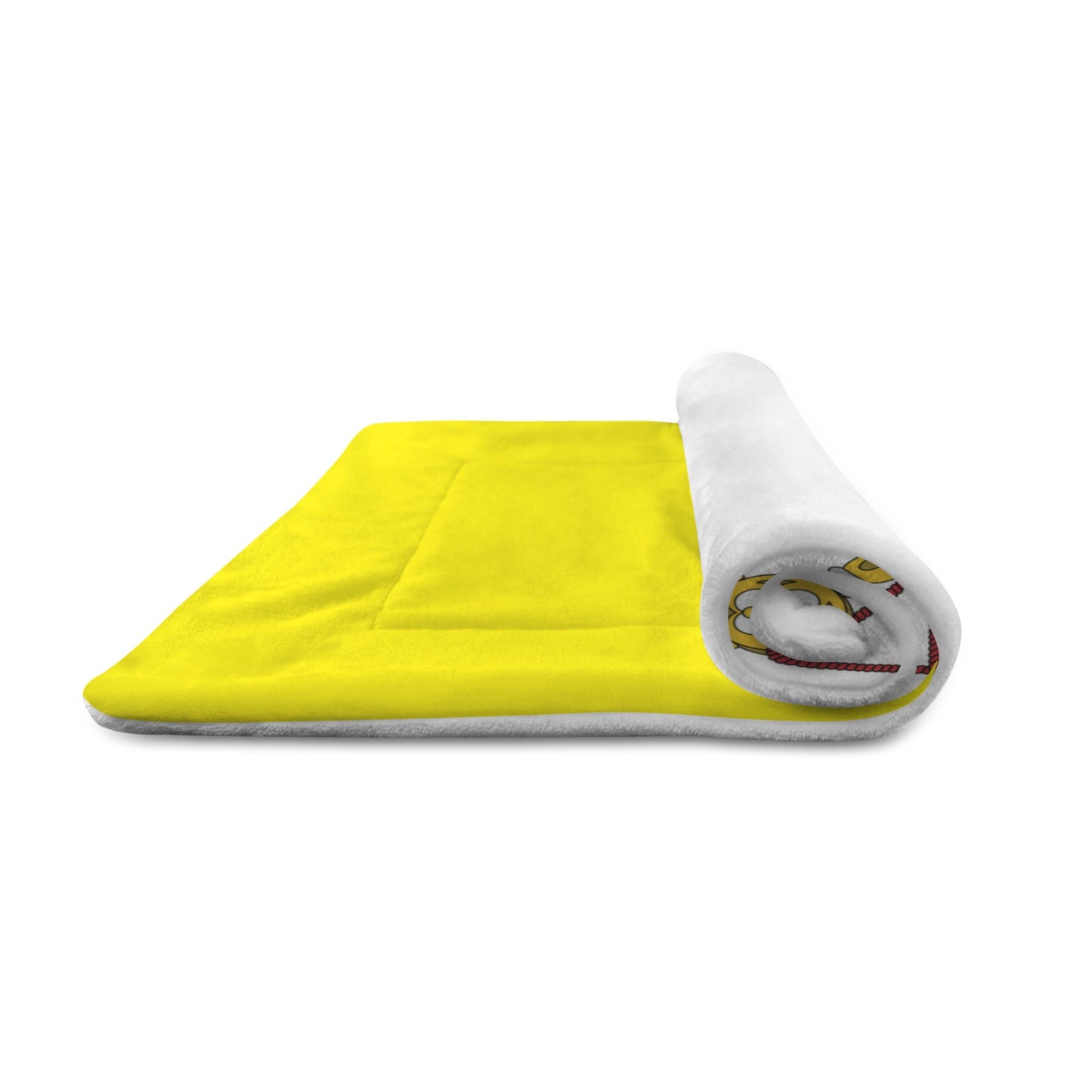 Vatican City Flag Inspired Pet Mat 25x18inch (Made in the USA)