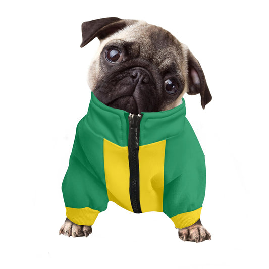 Brazil Pet Hooded Sweatshirt