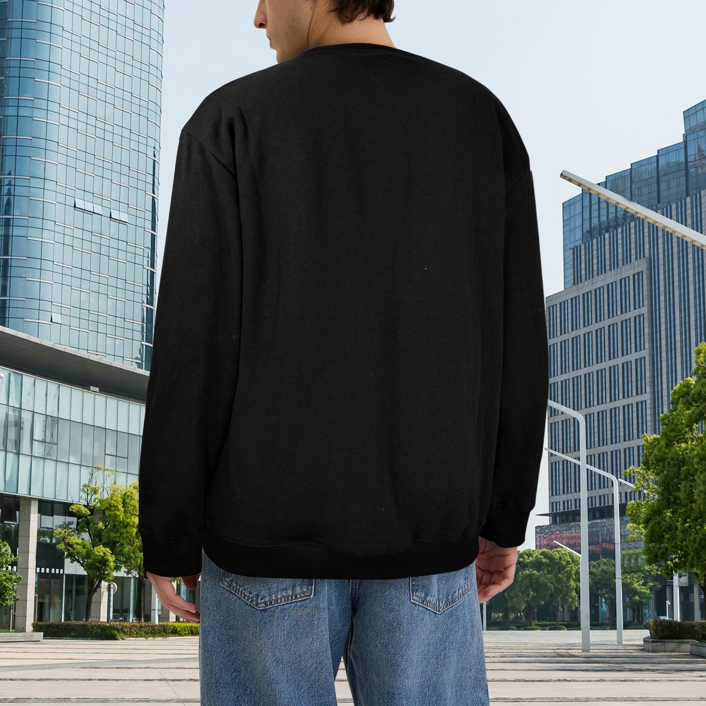 New York Flag Unisex Fleece Sweatshirt (Made in the USA)