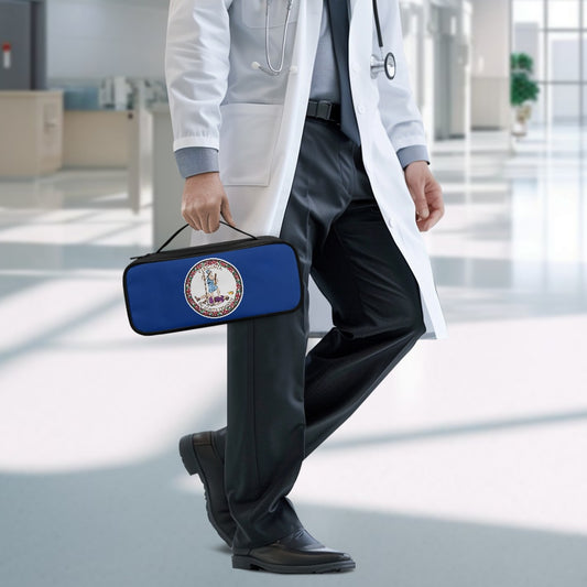 Virginia Flag Inspired Stethoscope Storage Bag