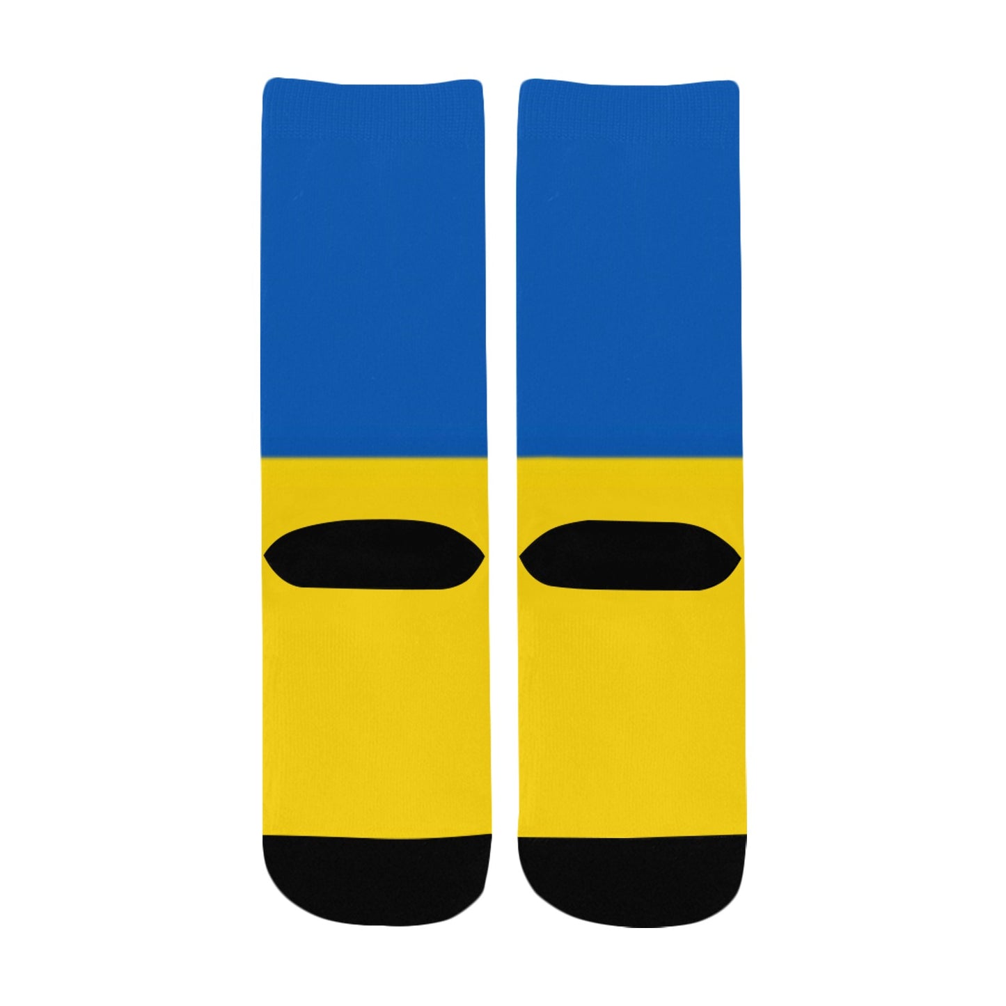 Ukraine Flag Inspired Kid's Socks (Made in the USA)