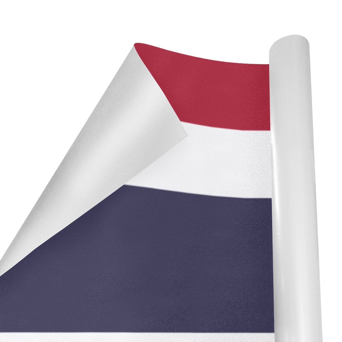 Thailand Flag Inspired Custom Gift Wrapping Paper 58"x 22.5" (4 Rolls)