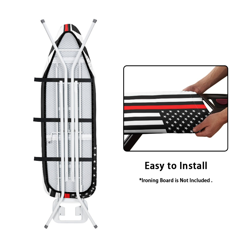 Thin Red Line Flag Ironing Board Cover