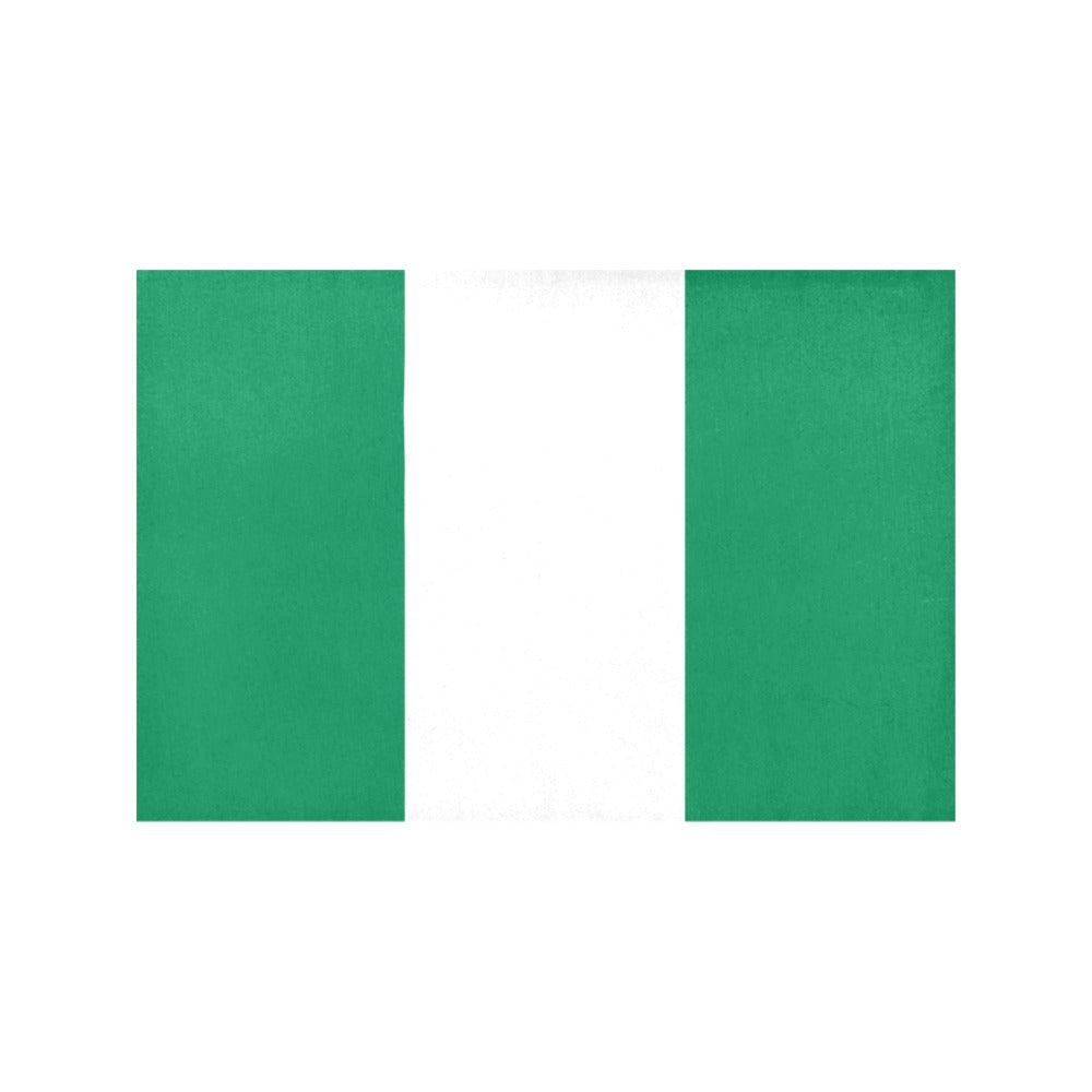 Nigeria Flag Placemats 12" x 18" (Set of 6)