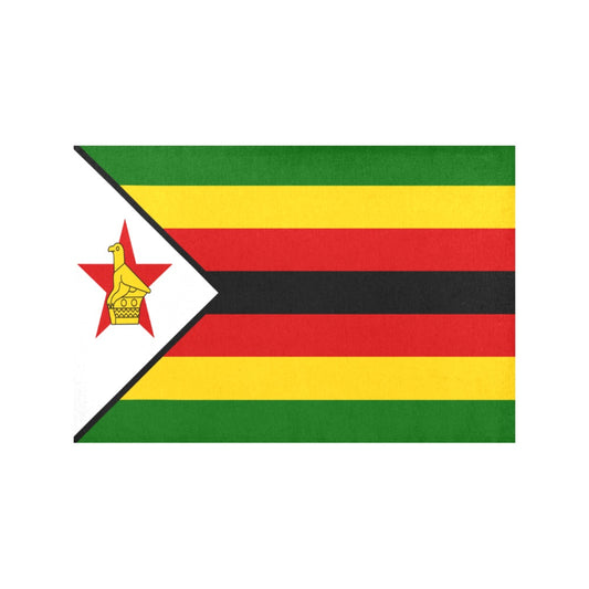 Zimbabwe Flag Placemats 12" x 18" (Set of 6)