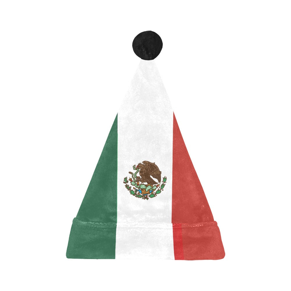 Mexico Flag Inspired Christmas Santa Hat