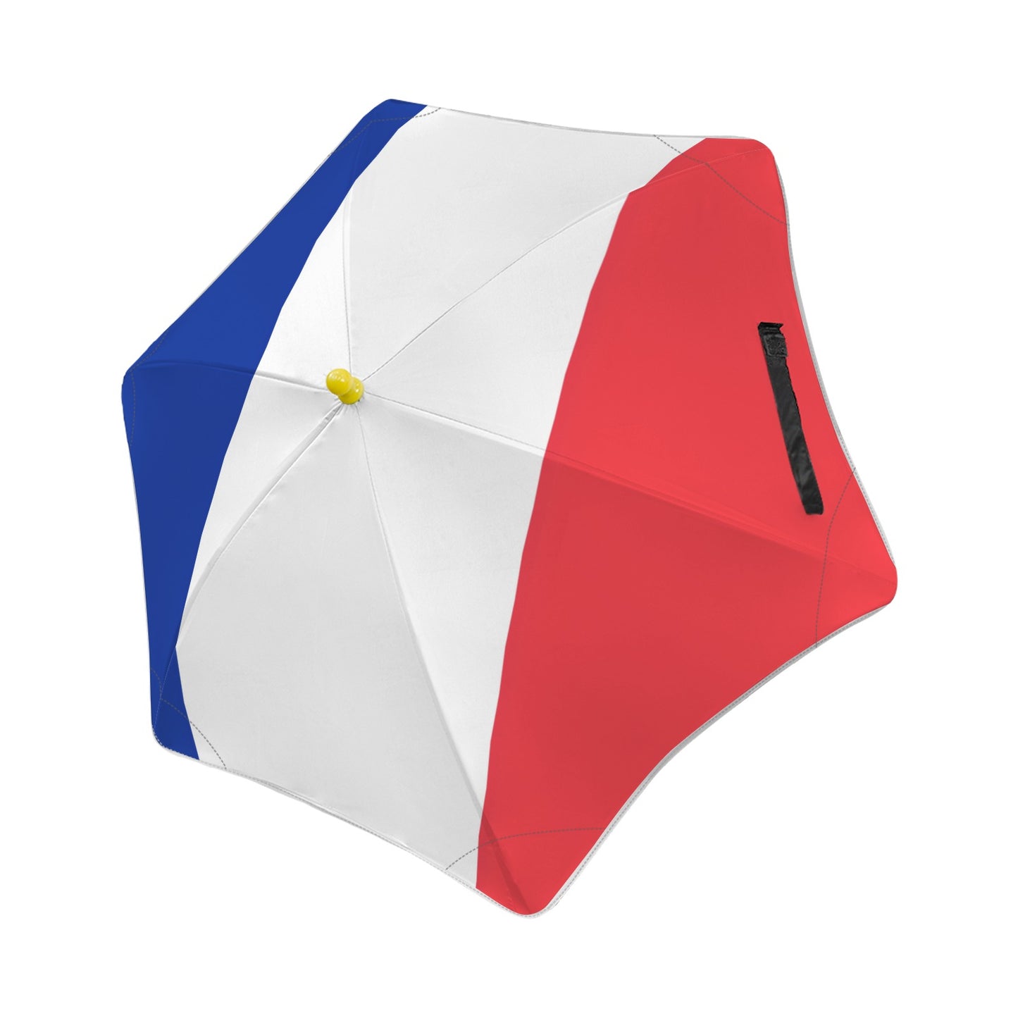 France Flag Inspired Kids Safe Round Corner Umbrella
