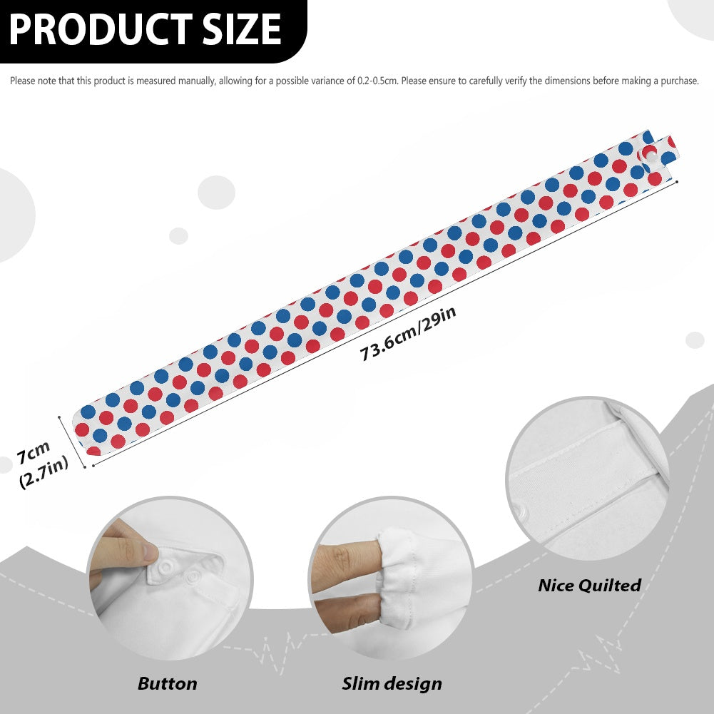 USA/American Flag Inspired Polka Dot Pattern Stethoscope Protective Cover