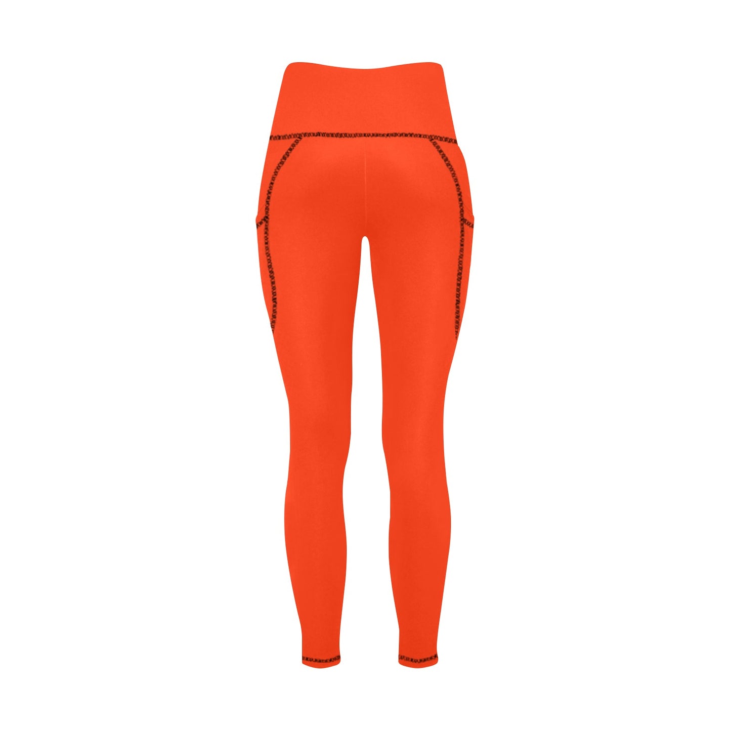 Tennessee Flag Inspired Women’s High Waist Leggings with Pockets