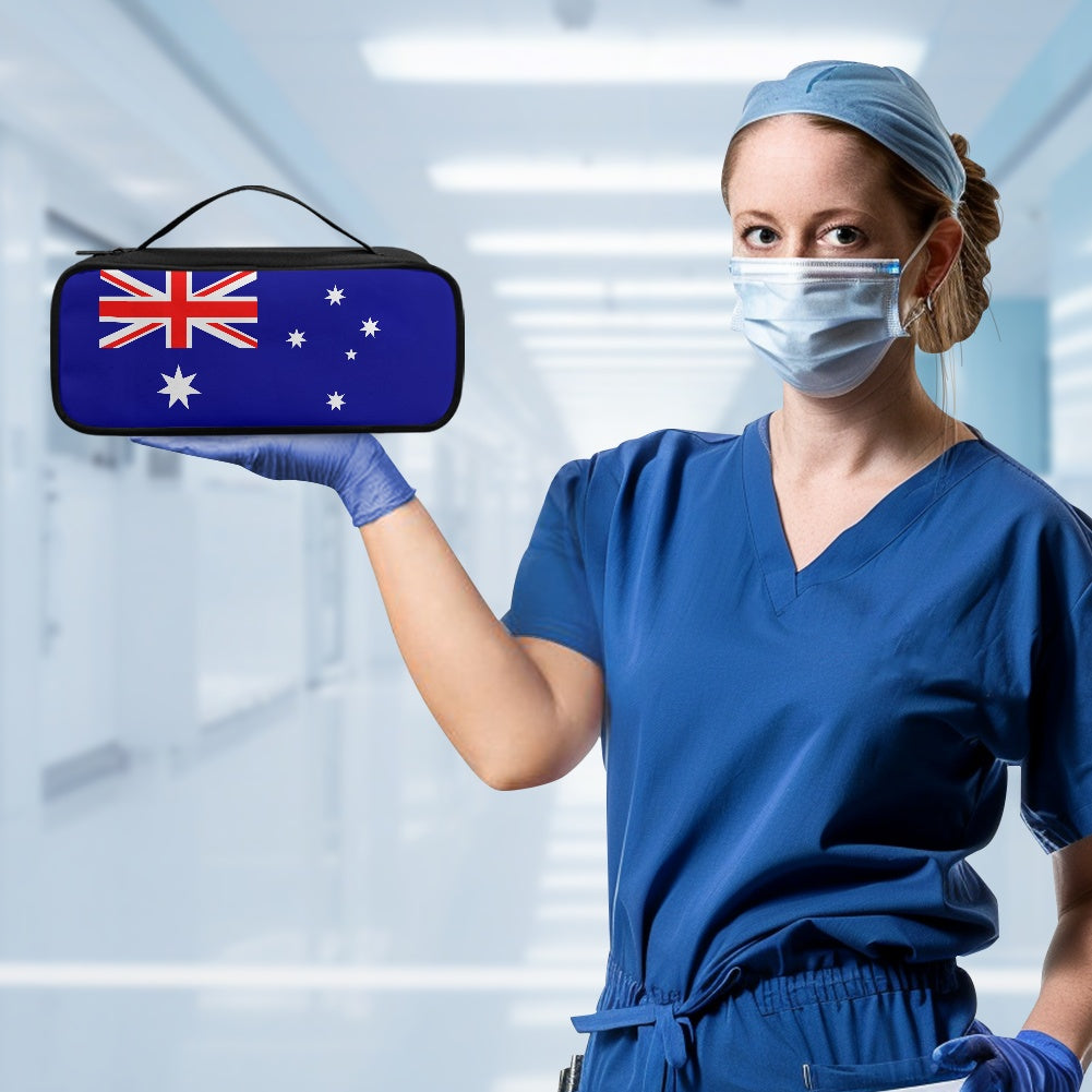 Australia Flag Inspired Stethoscope Storage Bag
