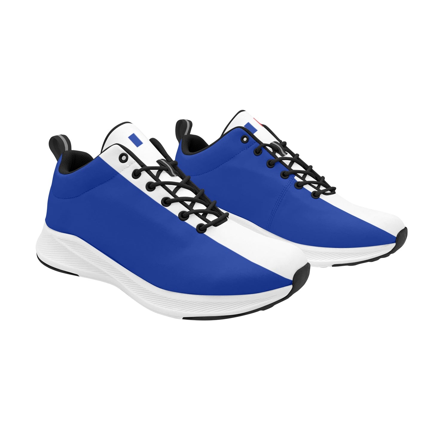 France Flag Inspired Men's Alpha Running Shoes (black)