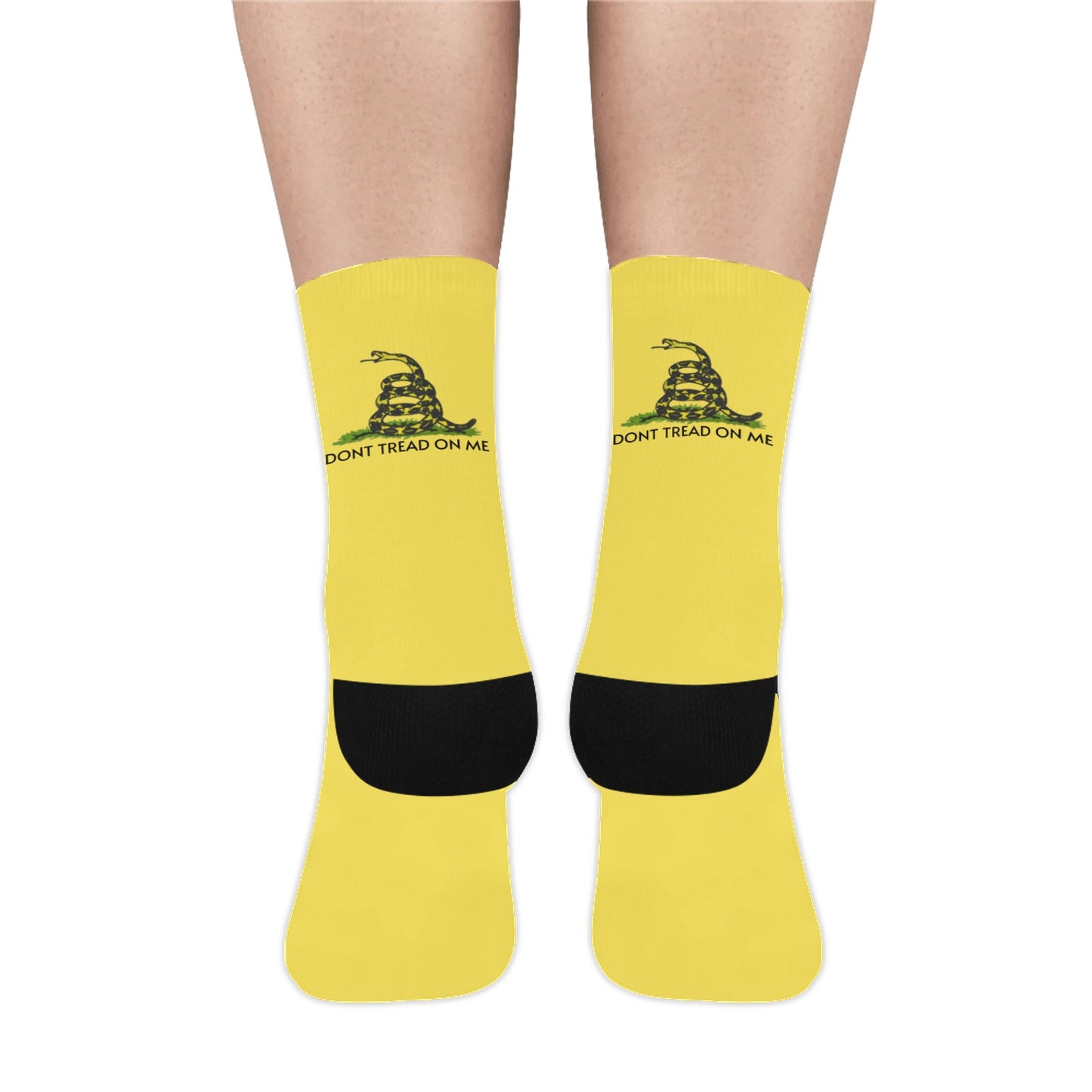 Gadsden Flag Inspired Socks Crew Socks | Ships from USA