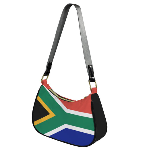 South Africa Flag Inspired Women's Shoulder Bag