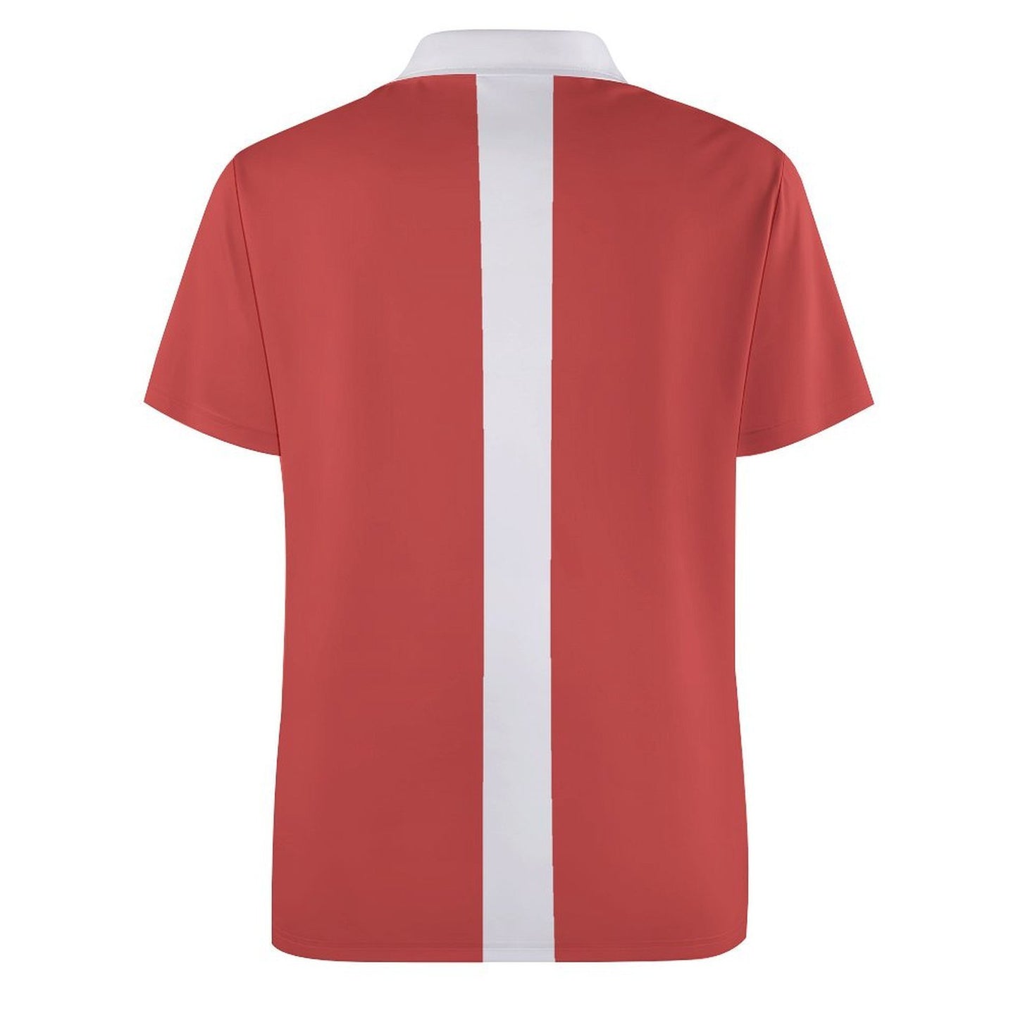 Canada Flag Inspired Women's Straight Fit Polo Shirt