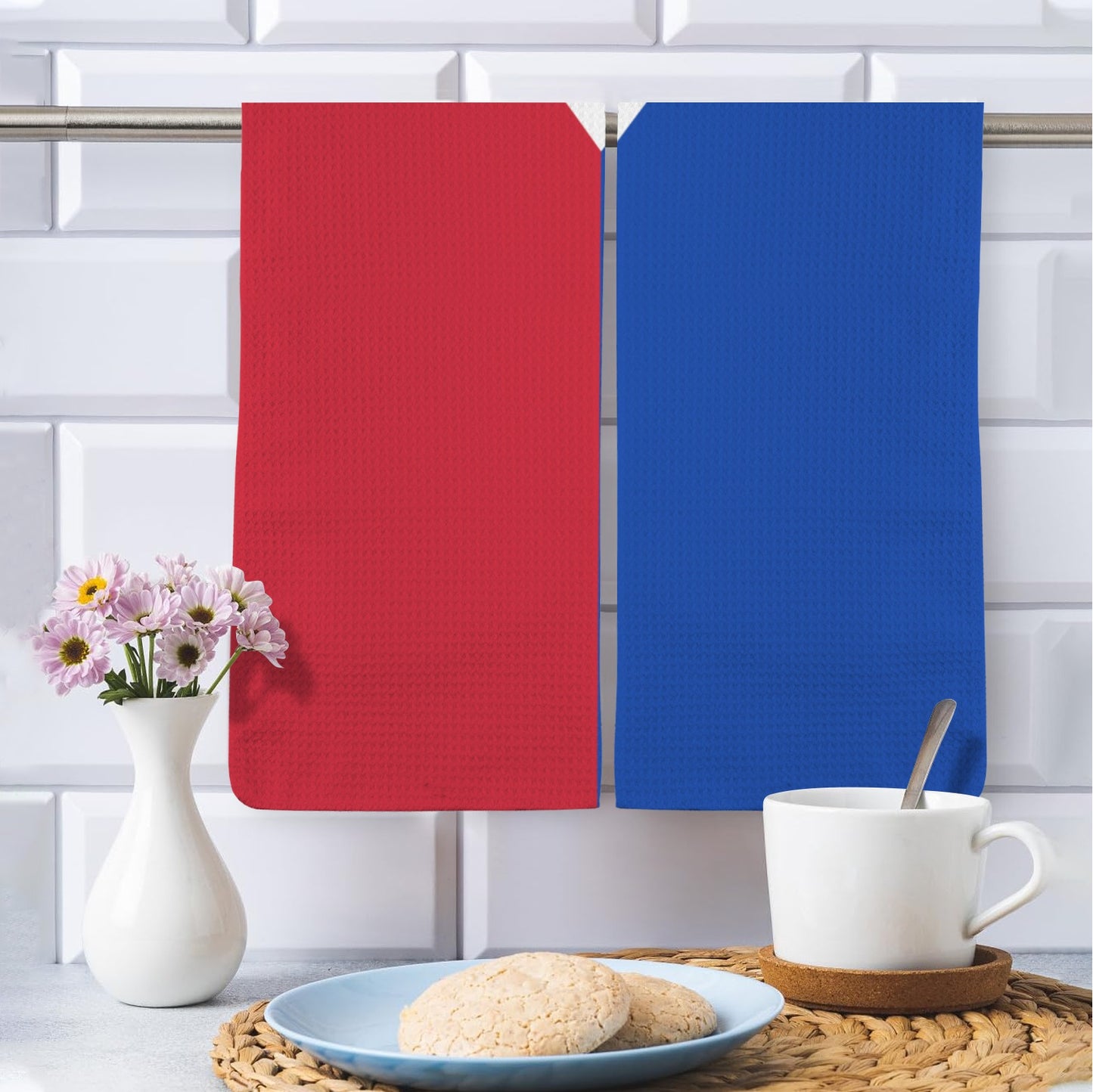 Philippines Flag Inspired Kitchen Towel 40X60cm (Pack of 2) (Made in the USA)