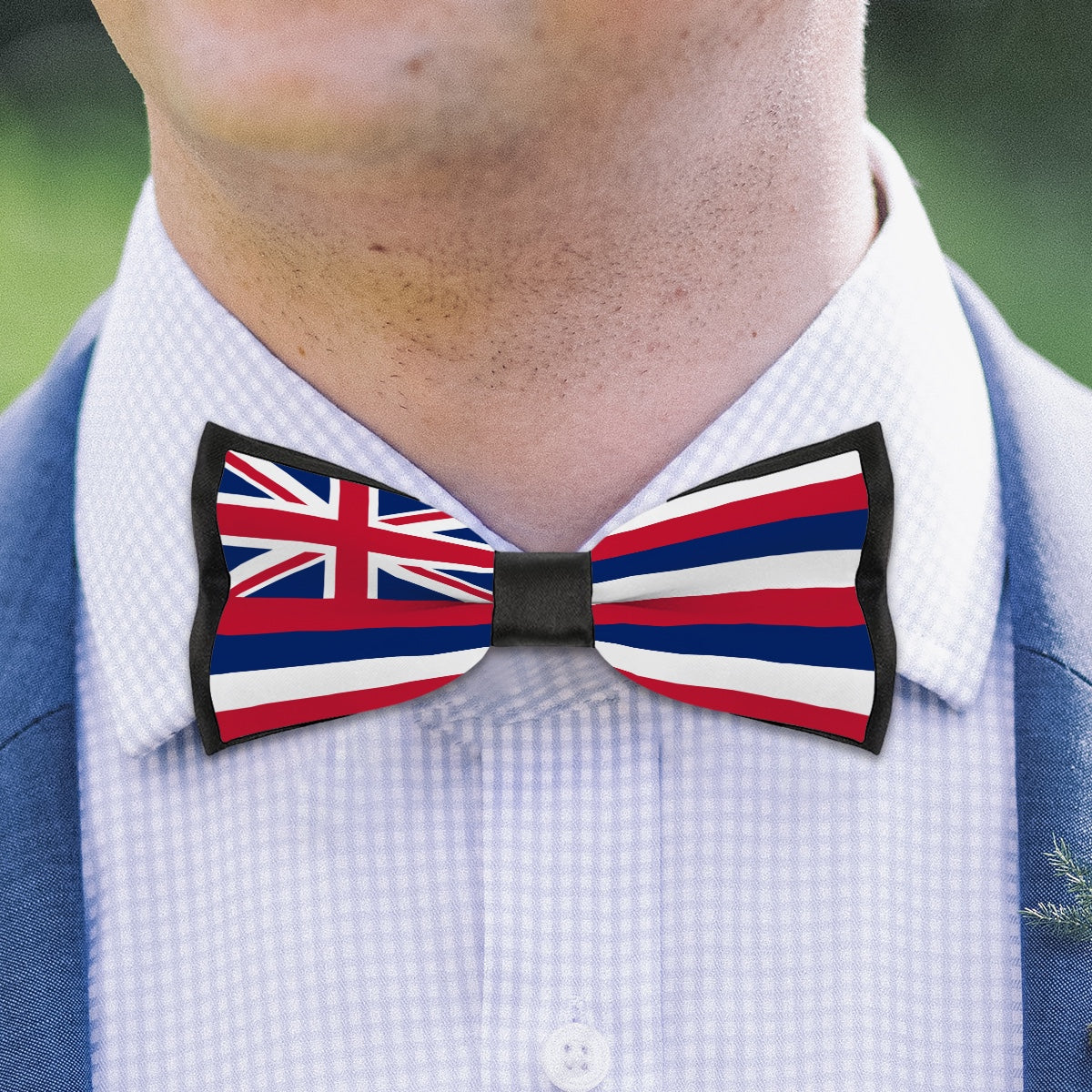 Hawaii Flag Inspired Bow Tie – Look Sharp, Show your Columbian Pride