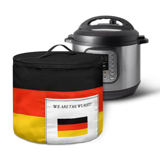 Germany Flag Inspired "WE ARE THE WURST" Electric Pressure Cooker Insulation Bag
