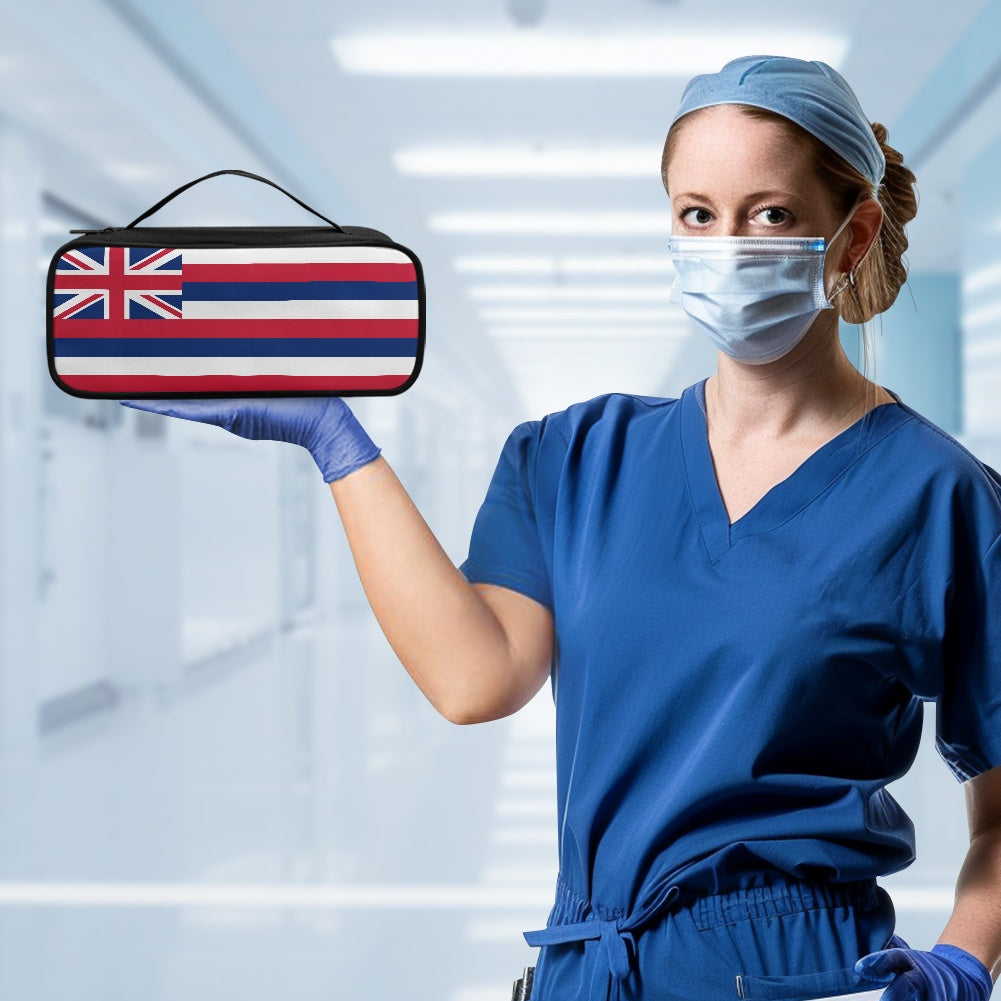 Hawaii Flag Inspired Stethoscope Storage Bag