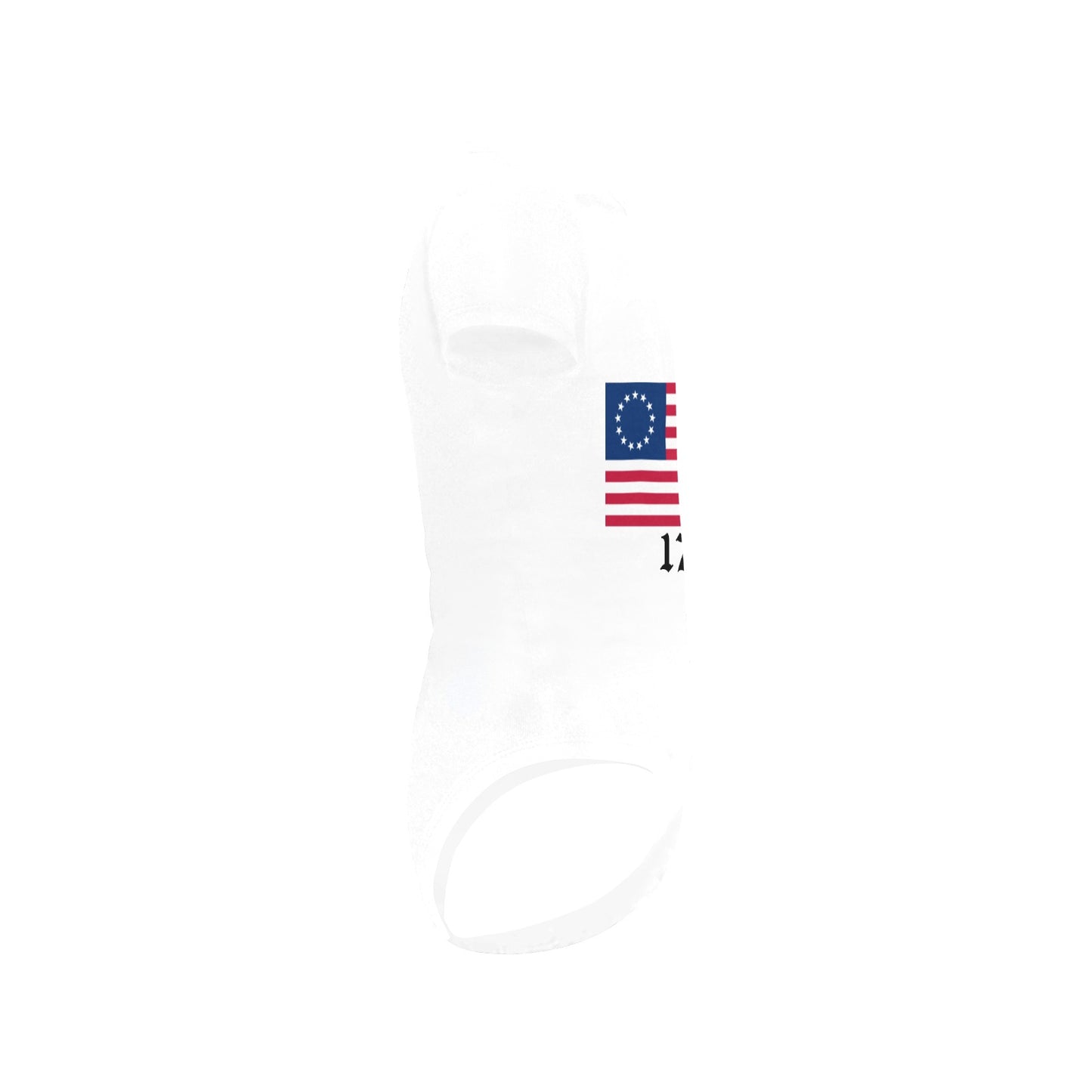 Betsy Ross Flag 1776 Baby Short Sleeve Unisex Bodysuits（Made in USA）