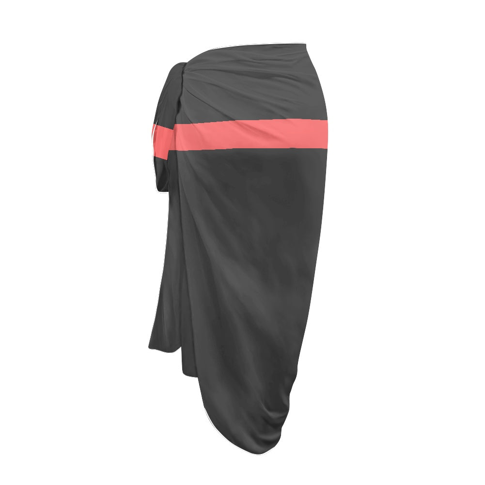 Thin Red Line Bikini Cover-Up Style-2