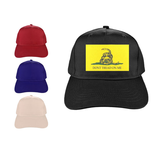 Gadsden Flag Baseball Cap (Made in USA)