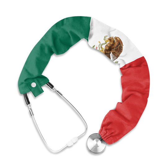 Mexico Flag Inspired Stethoscope Protective Cover