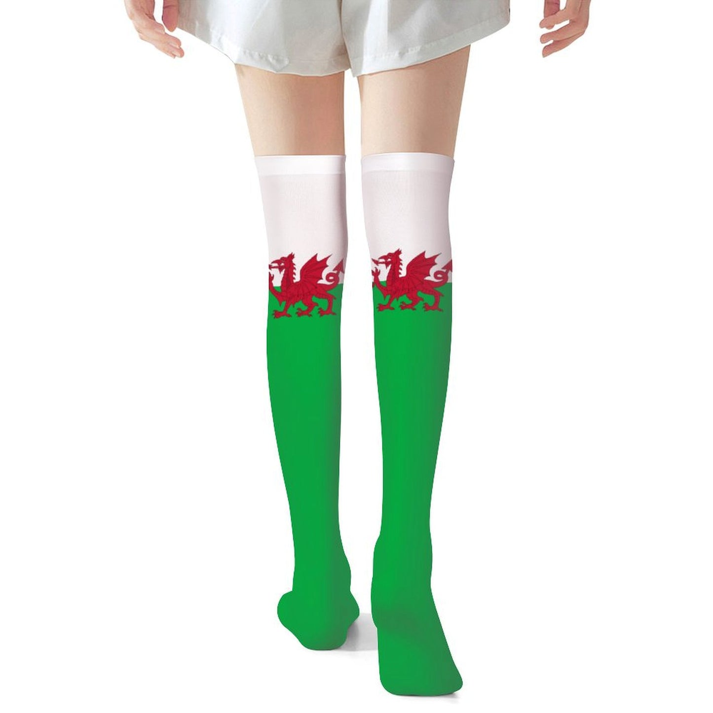 Wales Flag Trendy Stockings(Long)