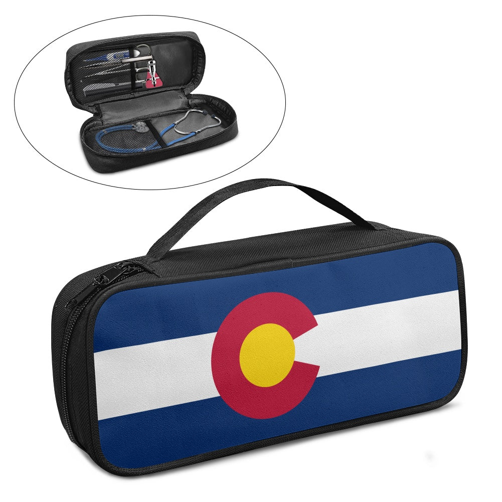 Colorado Flag Inspired Stethoscope Storage Bag