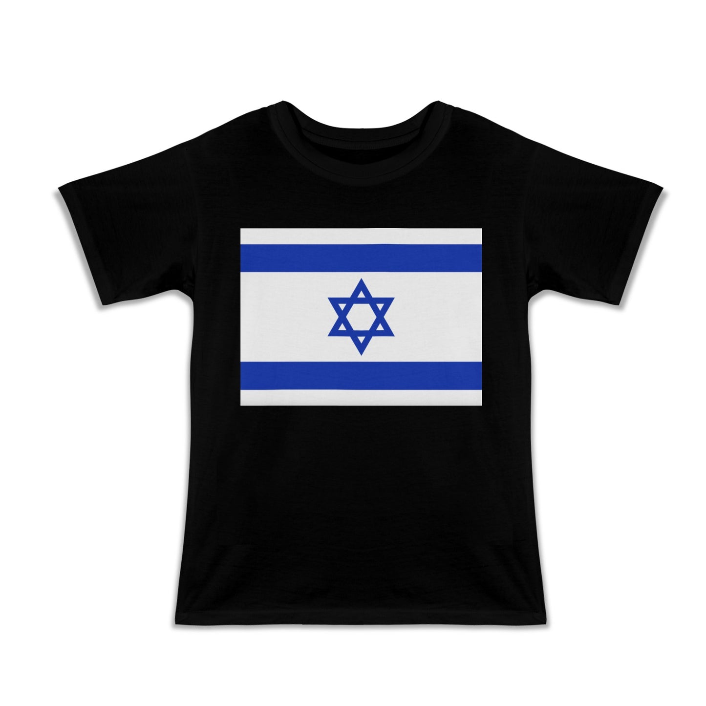 Israel Flag Inspired Girls T-Shirt Made in the USA