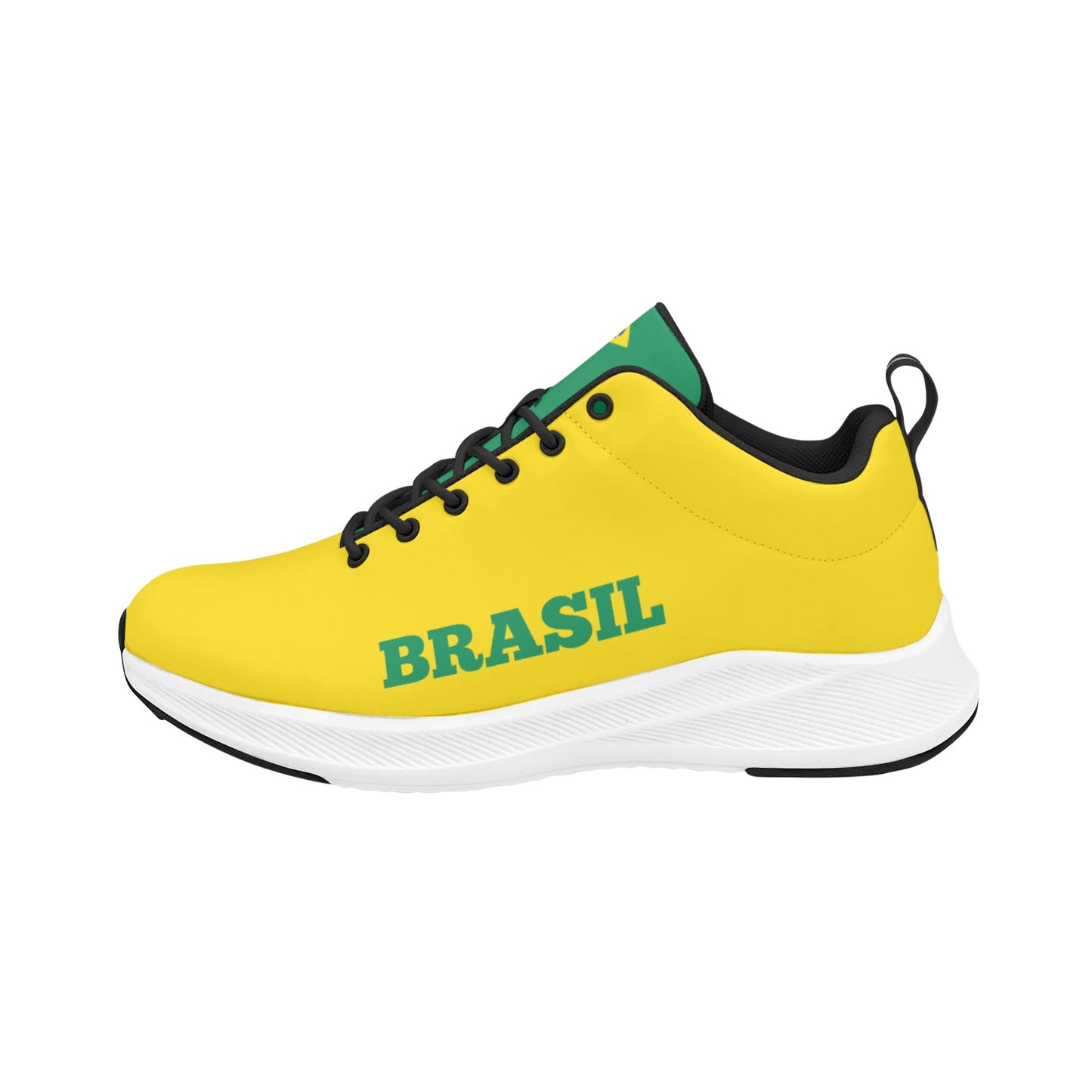 Brazil Flag Inspired Men's Alpha Running Shoes