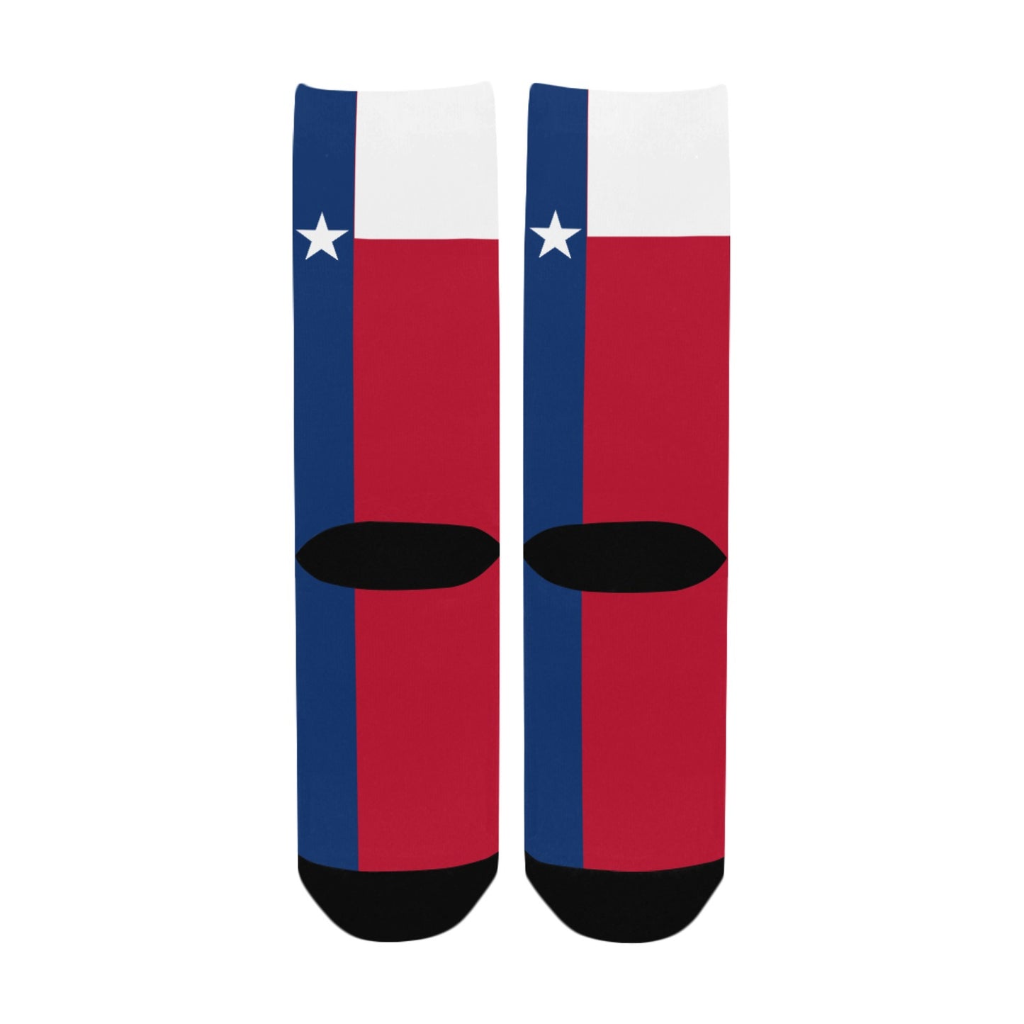 Texas Flag Inspired Women's Custom  Socks | Ships from USA