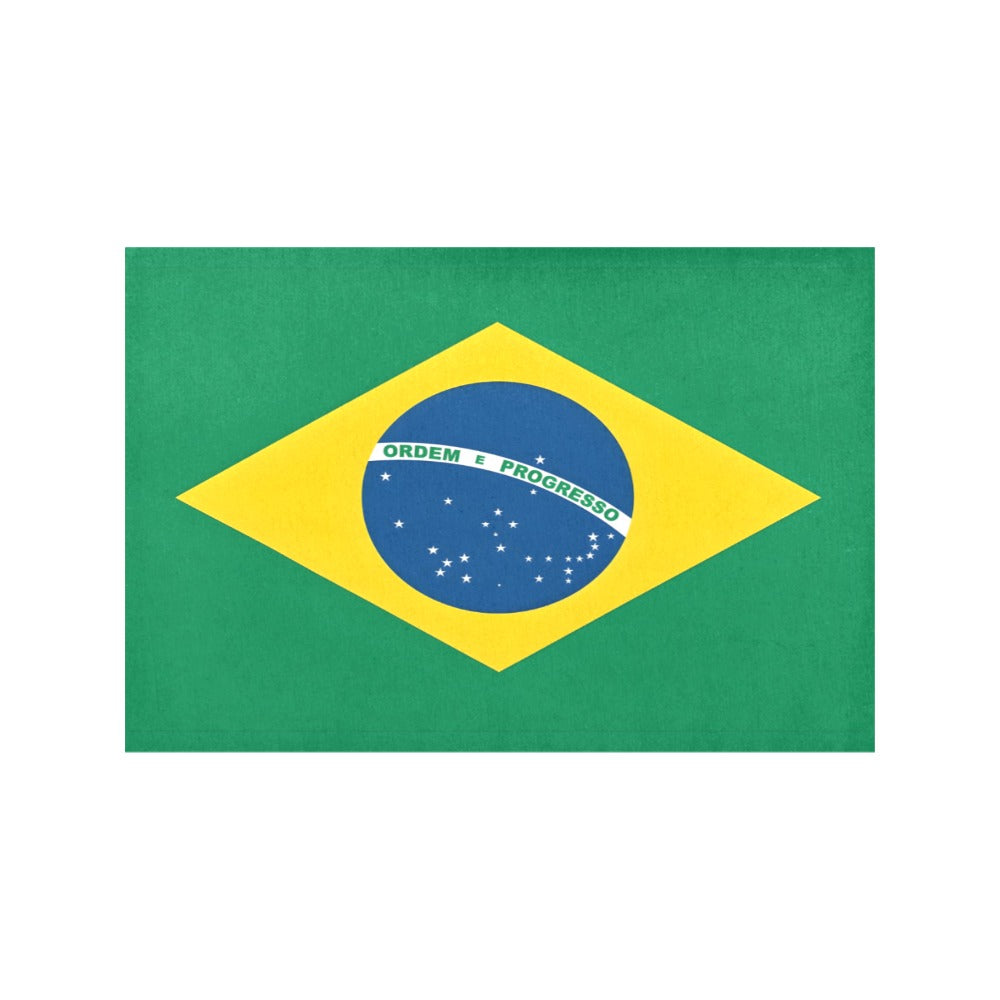Brazil Flag Placemats 12" x 18" (Set of 6)