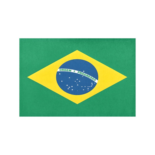 Brazil Flag Placemats 12" x 18" (Set of 6)