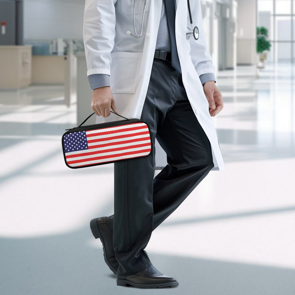 USA/American Flag Inspired Stethoscope Storage Bag