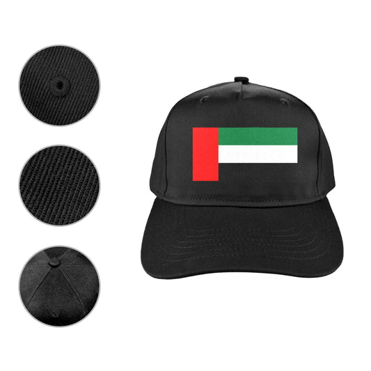 United Arab Emirates Flag Inspired Baseball Cap | Printed in the  USA