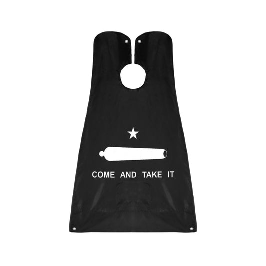 Come and Take It Flag Beard Bib Apron for Men Shaving & Trimming