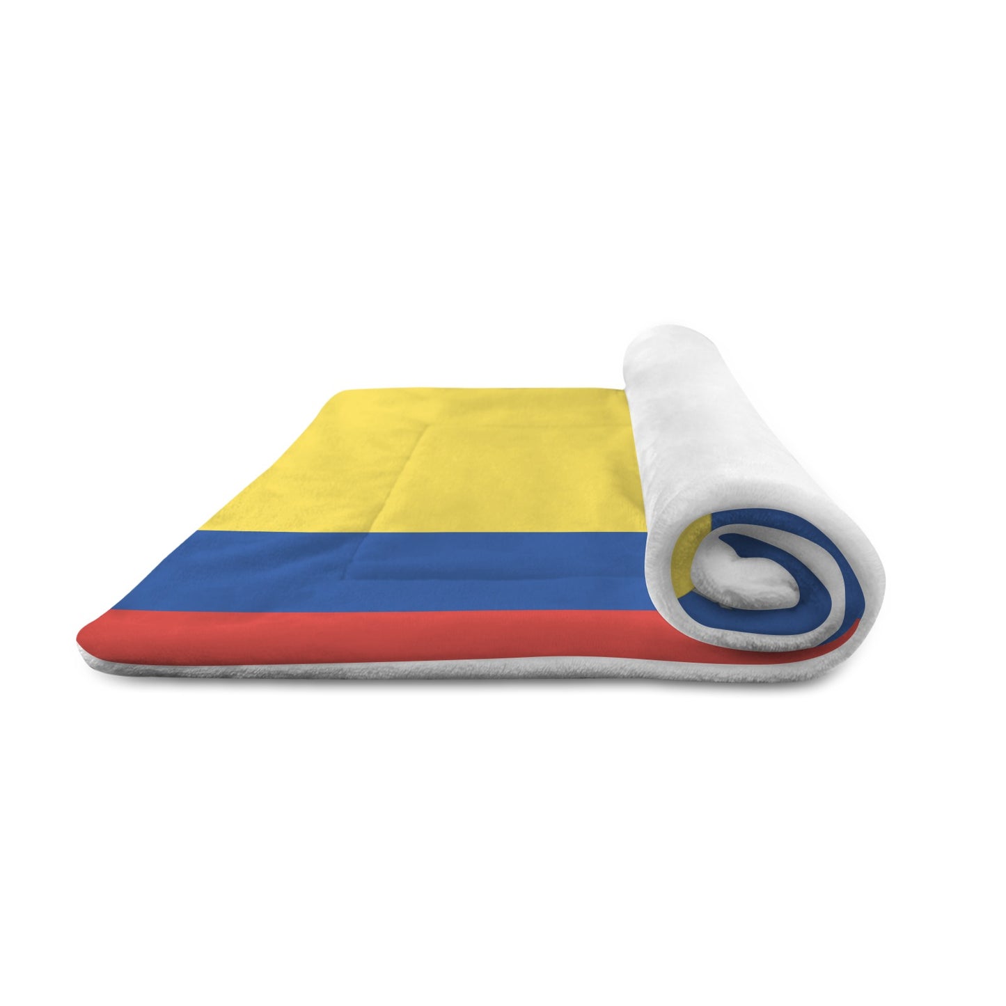 Ecuador Flag Inspired Pet Mat 25x18inch (Made in the USA)