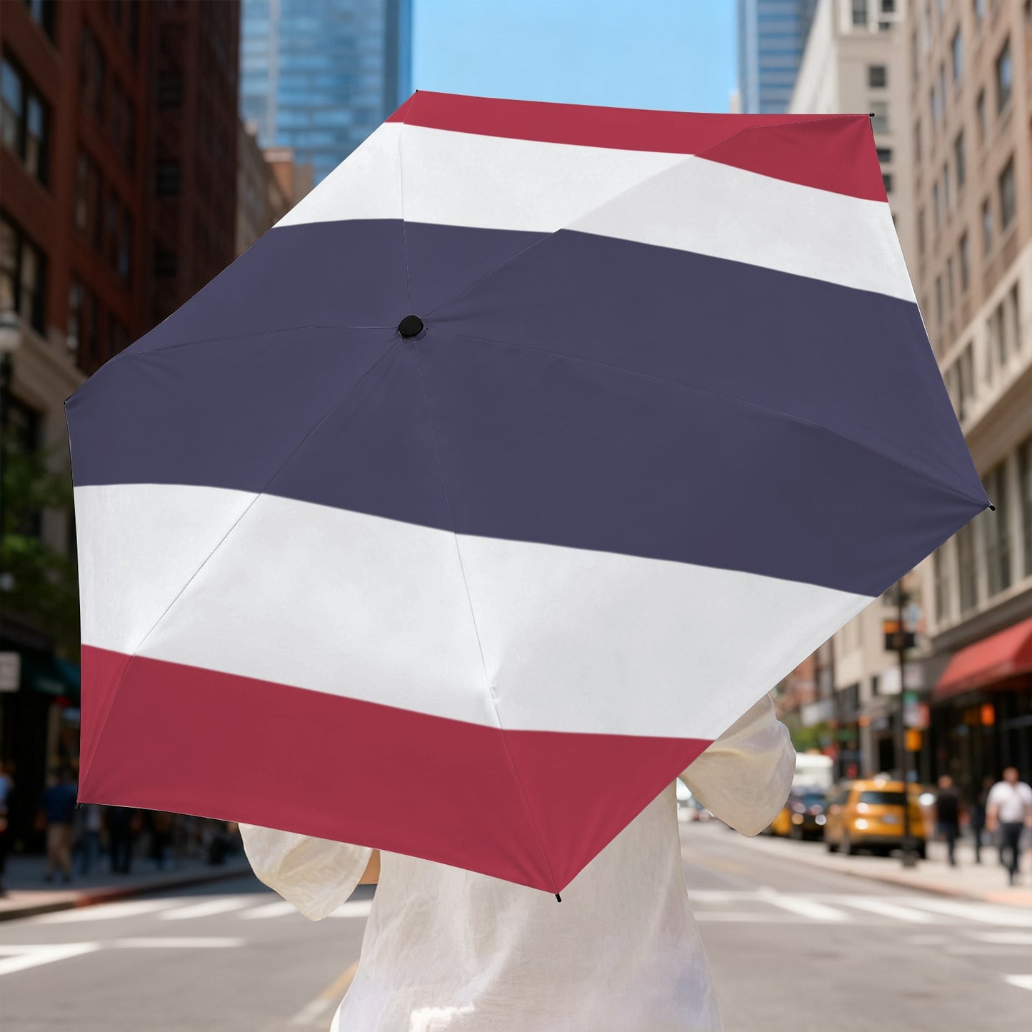 Thailand Flag Inspired Mini Compact Umbrella