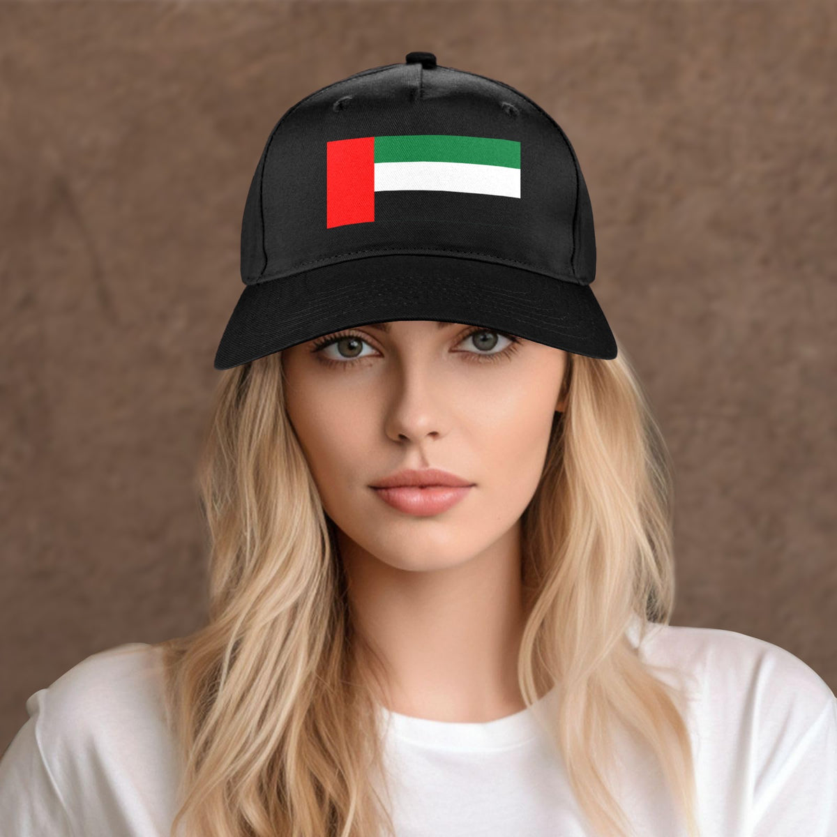 United Arab Emirates Flag Inspired Baseball Cap | Printed in the  USA